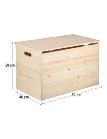 Baul Dinamic de Pino 80 x 40 x 50 cm ASTIGARRAGA 2