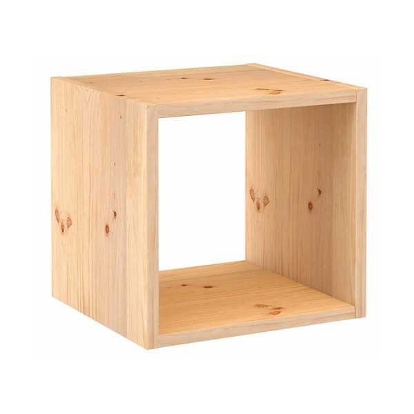 Estanteria Modular 1 Cubo Dinamic Pino Macizo 36,2 x 33 x 36,2 cm ASTIGARRAGA
