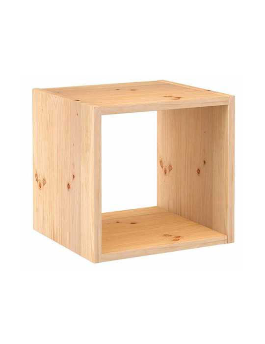 Estanteria Modular 1 Cubo Dinamic Pino Macizo 36,2 x 33 x 36,2 cm ASTIGARRAGA