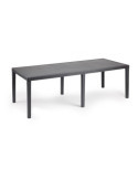 Mesa Extensible Queen Color Antracita para Exterior 90 x 150 - 220 x 72 cm IPAE PROGARDEN