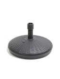 Base de Parasol 30 L Antracita Ø58 x 15 cm IPAE PROGARDEN