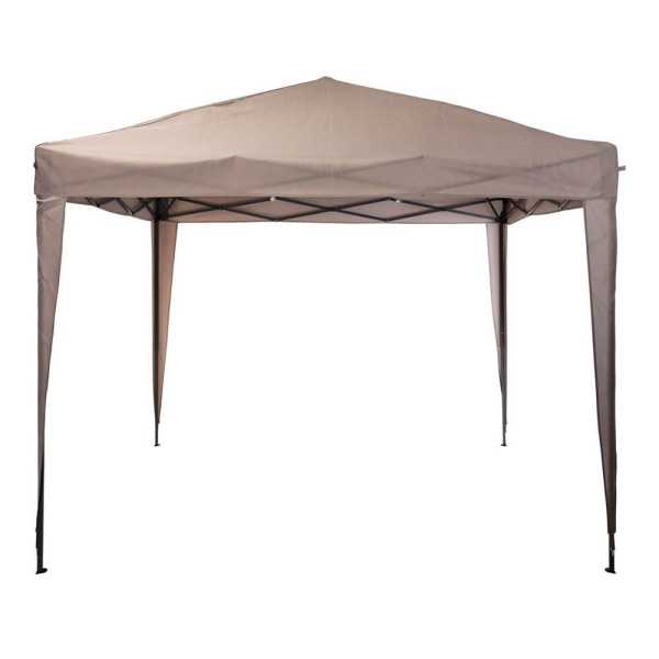 Carpa Plegable Color Gris 3 x 3 x 2,45 m AMBIANCE