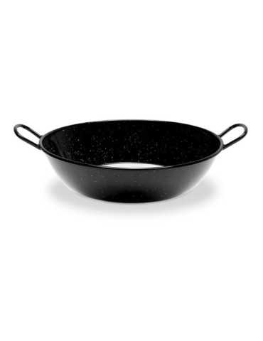 Sartén Honda Esmaltada con Asas para Inducción Vitroceramica Ø40 cm VAELLO