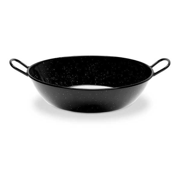 Sartén Honda Esmaltada con Asas para Inducción Vitroceramica Ø40 cm VAELLO