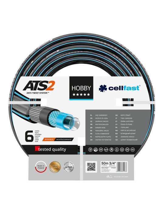 Manguera de Riego Hobby Ø19 mm, ¾ pulg, 50 m CELLFAST