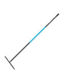 Rastrillo de Acero Ideal Pro con 14 Puas 37 x 155 cm CELLFAST