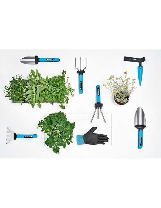 Herramientas de Mano para el Cultivo Energo, 7 piezas CELLFAST
