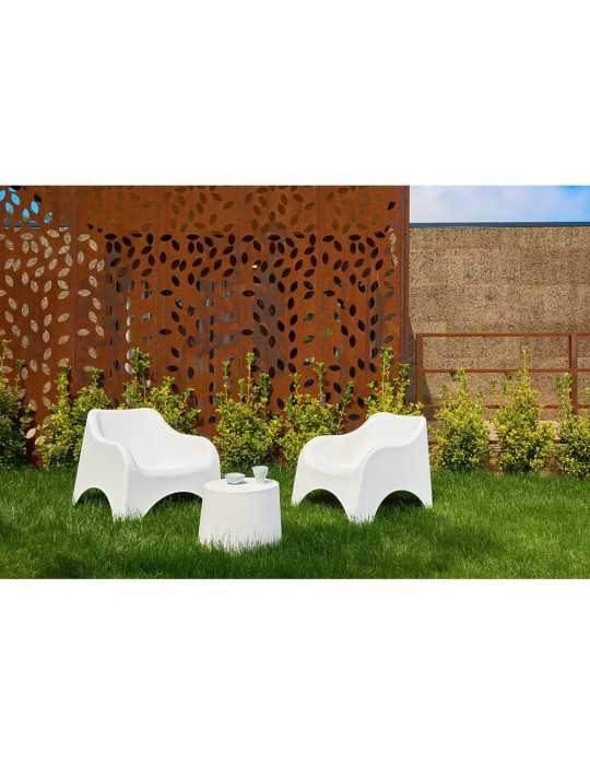 Conjunto Jardín Cloud 3 Piezas Blanco IPAE PROGARDEN