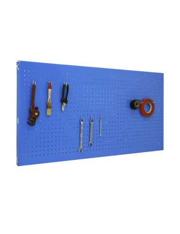 Panelclick 90x60 cm Azul + 8 Ganchos. SIMON RACK 2
