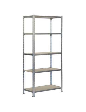 Estantería Madera 167.4x71x31cm 5B Galva/Madera 75KG SIMON RACK