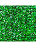 Seto Artificial PVC Verde Bicolor Hoja Ancha 110 Varillas, 1 x 3 m FAURA