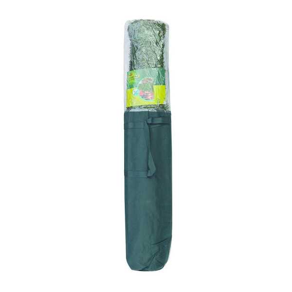Seto Artificial PVC Verde Bicolor Hoja Ancha 110 Varillas, 1 x 3 m FAURA