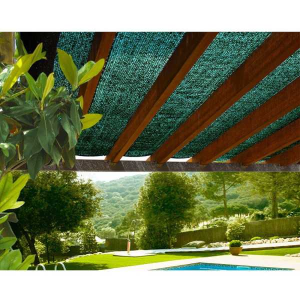 Malla Sombreadora Verde 2 x 100 m EDM