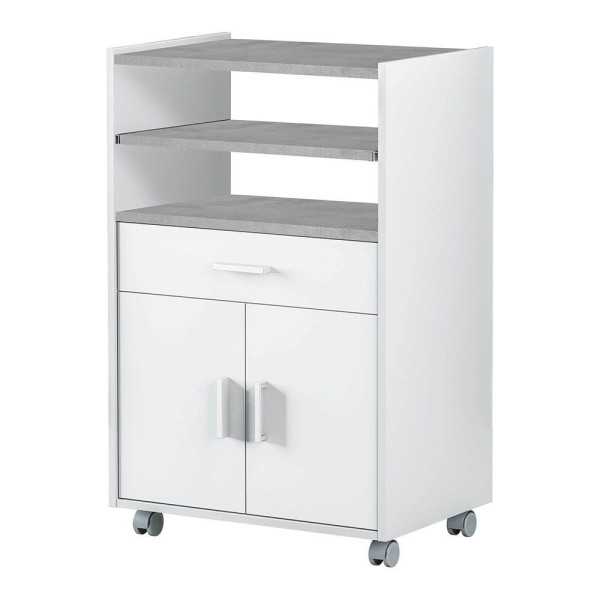 Mueble Microondas 1CAJÓN + 2PUERTAS 59 x 40 x 92 cm Tidy FORÉS/ARKIT