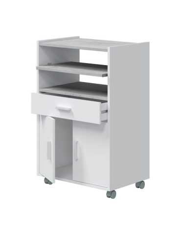 Mueble Microondas 1CAJÓN + 2PUERTAS 59 x 40 x 92 cm Tidy FORÉS/ARKIT 2