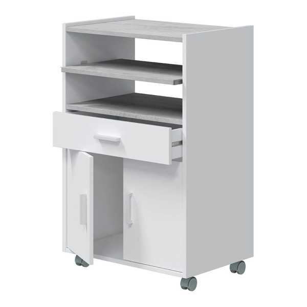 Mueble Microondas 1CAJÓN + 2PUERTAS 59 x 40 x 92 cm Tidy FORÉS/ARKIT
