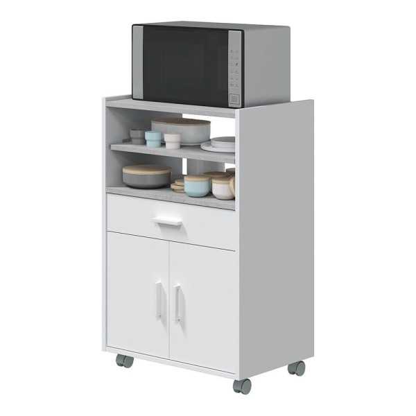 Mueble Microondas 1CAJÓN + 2PUERTAS 59 x 40 x 92 cm Tidy FORÉS/ARKIT