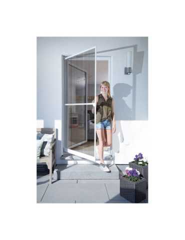 Puerta Mosquitera Abatible, Blanca, 100 x 210 cm SCHELLENBERG 2