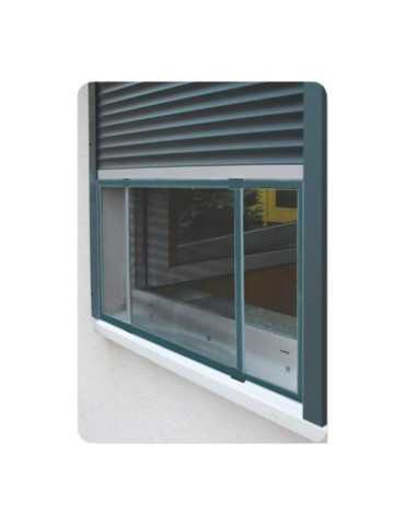 Mosquitera con Marco Extensible, Malla de Fibra de Vidrio, Antracita, 75-142 x 50 cm SCHELLENBERG 2