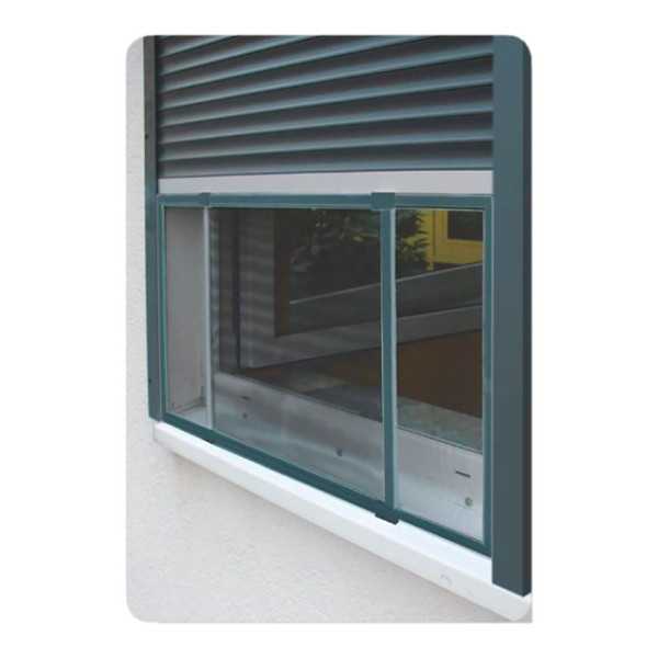 Mosquitera con Marco Extensible, Malla de Fibra de Vidrio, Antracita, 75-142 x 50 cm SCHELLENBERG