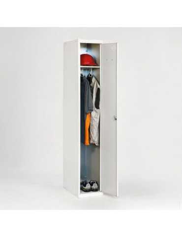 Taquilla Desmontada 1 Puerta Ancho 30 x 50 x 180 cm SIMON RACK