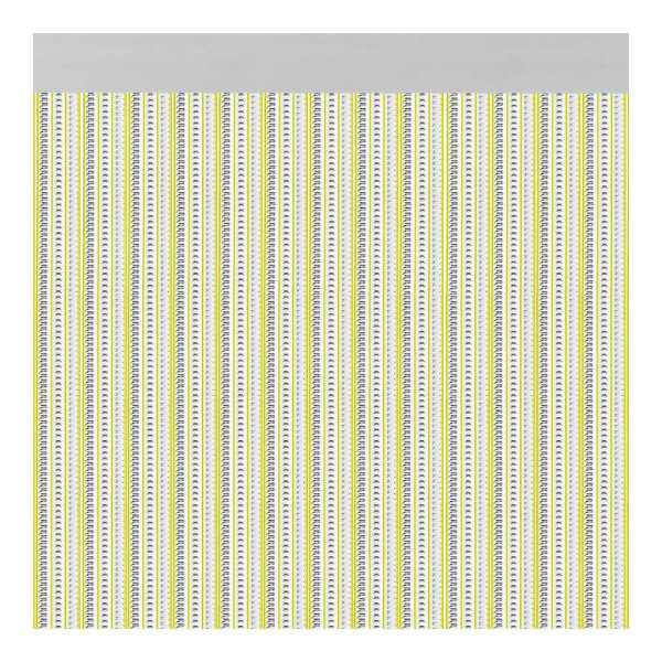 Cortina para Puerta Modelo Brescia Color Amarillo 90 x 210 cm ACUDAM