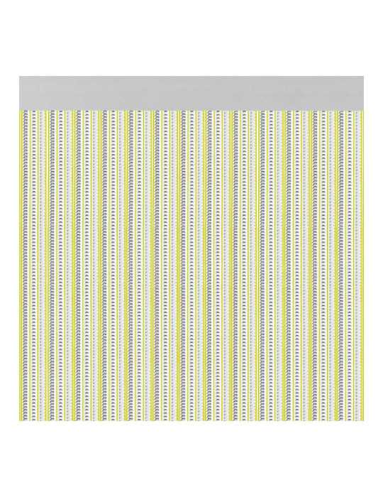 Cortina para Puerta Modelo Brescia Color Amarillo 90 x 210 cm ACUDAM