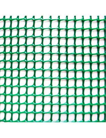 Rollo de Malla Ligera Cadrinet Cuadro 4,5 x 4,5 mm Color Verde, 1 x 25 m FAURA