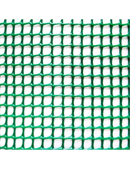 Rollo de Malla Ligera Cadrinet Cuadro 4,5 x 4,5 mm Color Verde, 1 x 25 m FAURA
