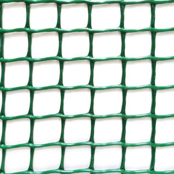 Rollo de Malla Ligera Cadrinet Cuadro 10 x 10 mm Color Verde, 1 x 25 m FAURA