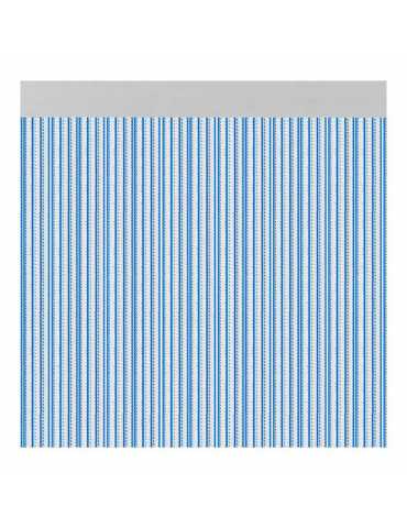 Cortina para Puerta Modelo Brescia Color Azul 90 x 210 cm ACUDAM
