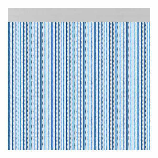 Cortina para Puerta Modelo Brescia Color Azul 90 x 210 cm ACUDAM