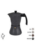 Cafetera de Aluminio para Inducción 6 Tazas GOURMET KITCHEN