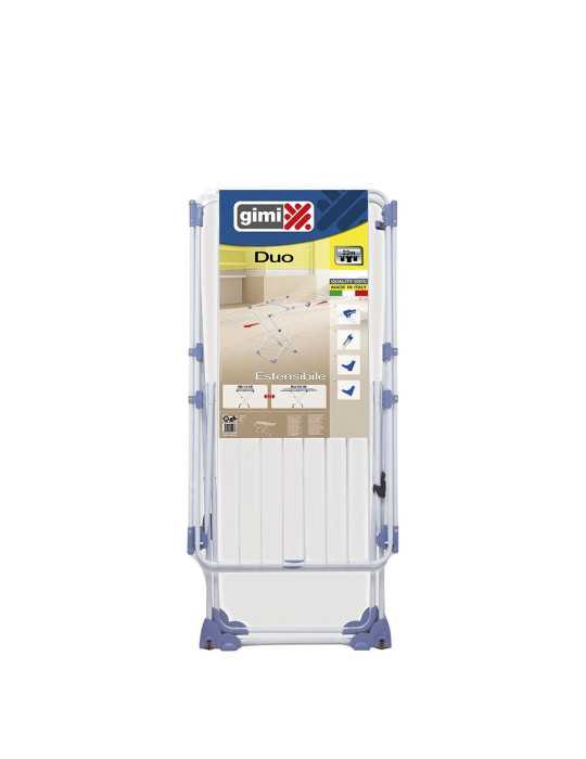 Tendedero Extensible Duo, Tendido 22 m GIMI