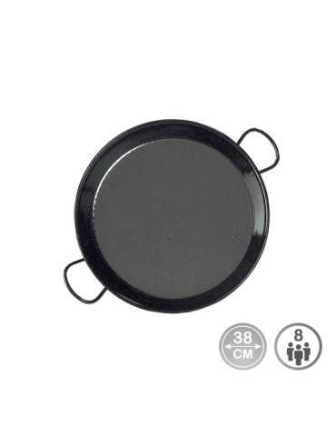 Paellera Esmaltada para Induccion y Vitroceramica Ø38 cm (8 Personas) VAELLO