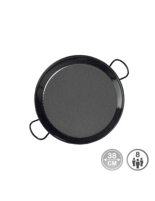 Paellera Esmaltada para Induccion y Vitroceramica Ø38 cm (8 Personas) VAELLO