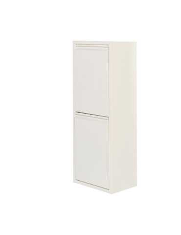 Armario Metalico Reciclaje 2 Cajones Blanco 92 x 35 x 25 cm JOBGAR 2