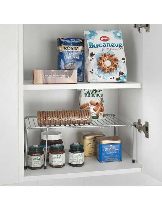 Estante Extensible para Mueble de Cocina 57/33 x 24 x 15 cm METALTEX