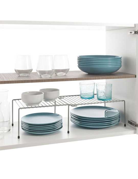 Estante Extensible para Mueble de Cocina 57/33 x 24 x 15 cm METALTEX