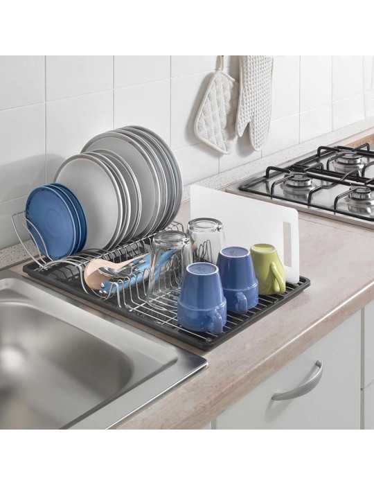 Escurreplatos con Ala Abatible Wing-Tex 50 x 31 x 11 cm METALTEX