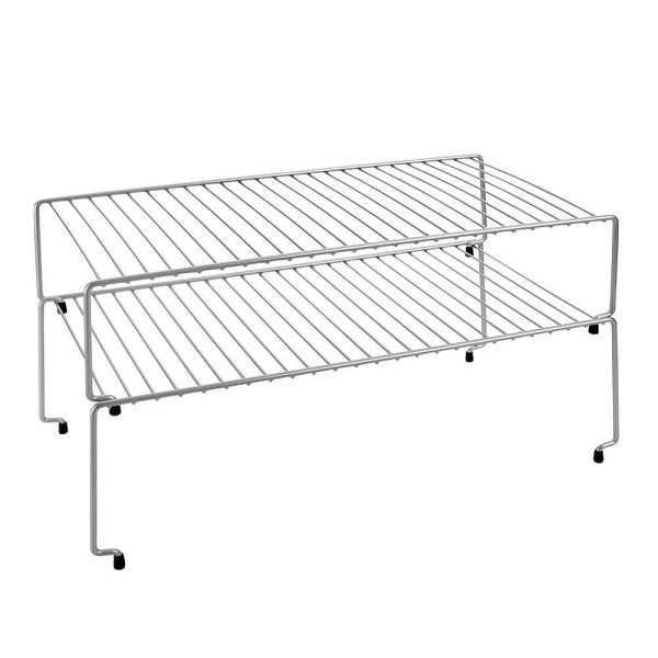 Estantes Apilables 'Sky' 48 x 33 x 24 cm, 2 uds METALTEX