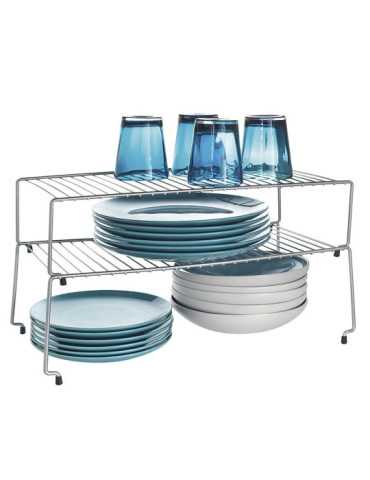 Estantes Apilables 'Sky' 48 x 33 x 24 cm, 2 uds METALTEX 2
