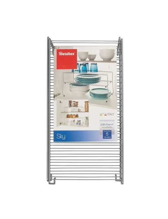 Estantes Apilables 'Sky' 48 x 33 x 24 cm, 2 uds METALTEX