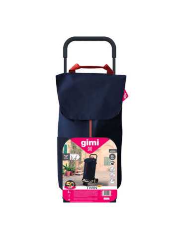 Carro de la Compra Twin Azul 50 l GIMI 2