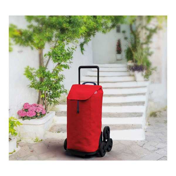Carro de la Compra Tris Rojo Urban 52 l GIMI