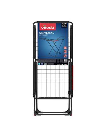 Tendedero Universal Ultimate Negro Mate, Tendido 18 m VILEDA 2