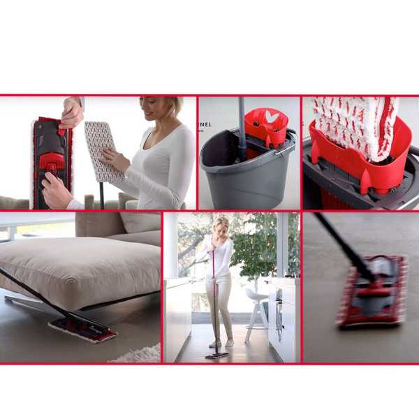 Set Ultramax Mopa Microfibras 2 en 1 VILEDA