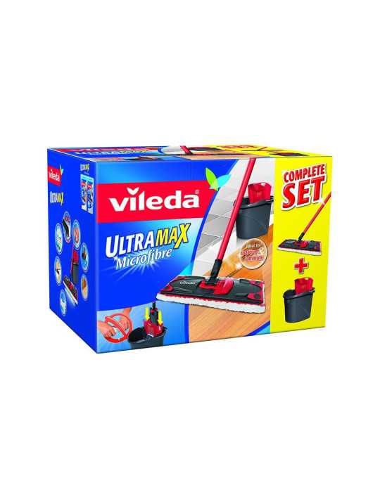 Set Ultramax Mopa Microfibras 2 en 1 VILEDA