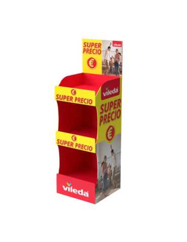 Expositor Super Precio Universal , 39 x 38 x 122 cm VILEDA 2