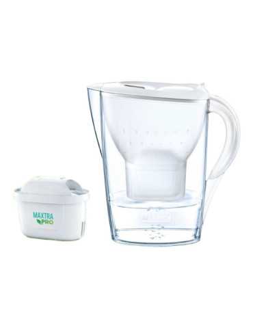 Jarra Filtrante Marella Blanca 2 Filtros Maxtra Pro 2,4l 1051130 BRITA